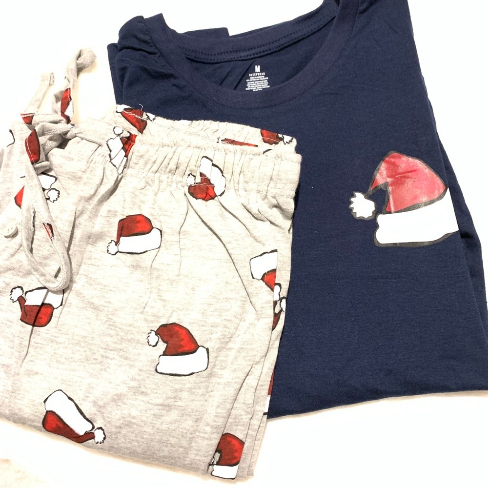 Men’s 2-Piece Holiday Sleepwear Set Basic Resources Hohoho Collection New